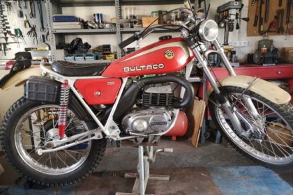 Bultaco sherpa T 350cc